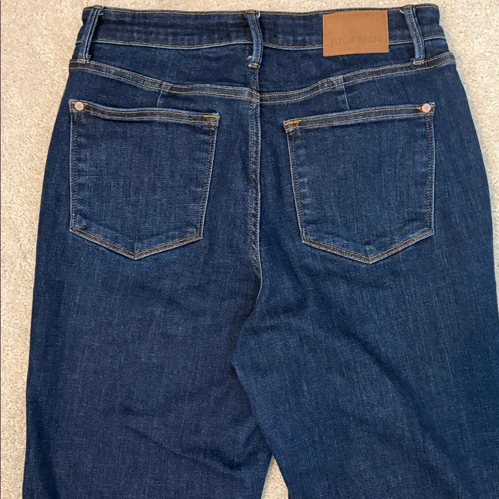 Judy Blue 11/30 straight fit dark wash jeans 👖 - Picture 6 of 9